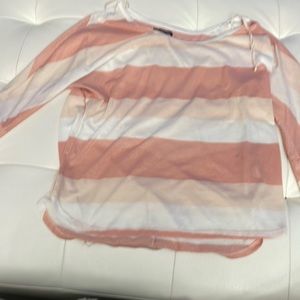 Pink long sleeve shirt